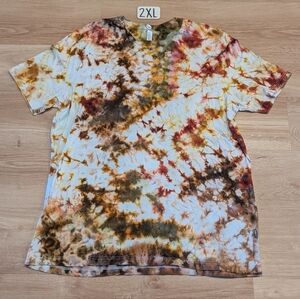 New Tiedye Unisex Short Sleeve Shirt